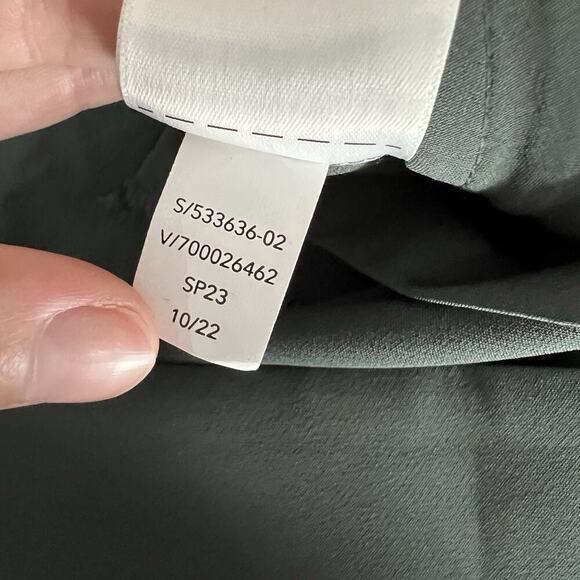Athleta Endless High Rise Pants Aspen Olive Green Cropped 533636 Women’s Size 20 - Picture 11 of 11